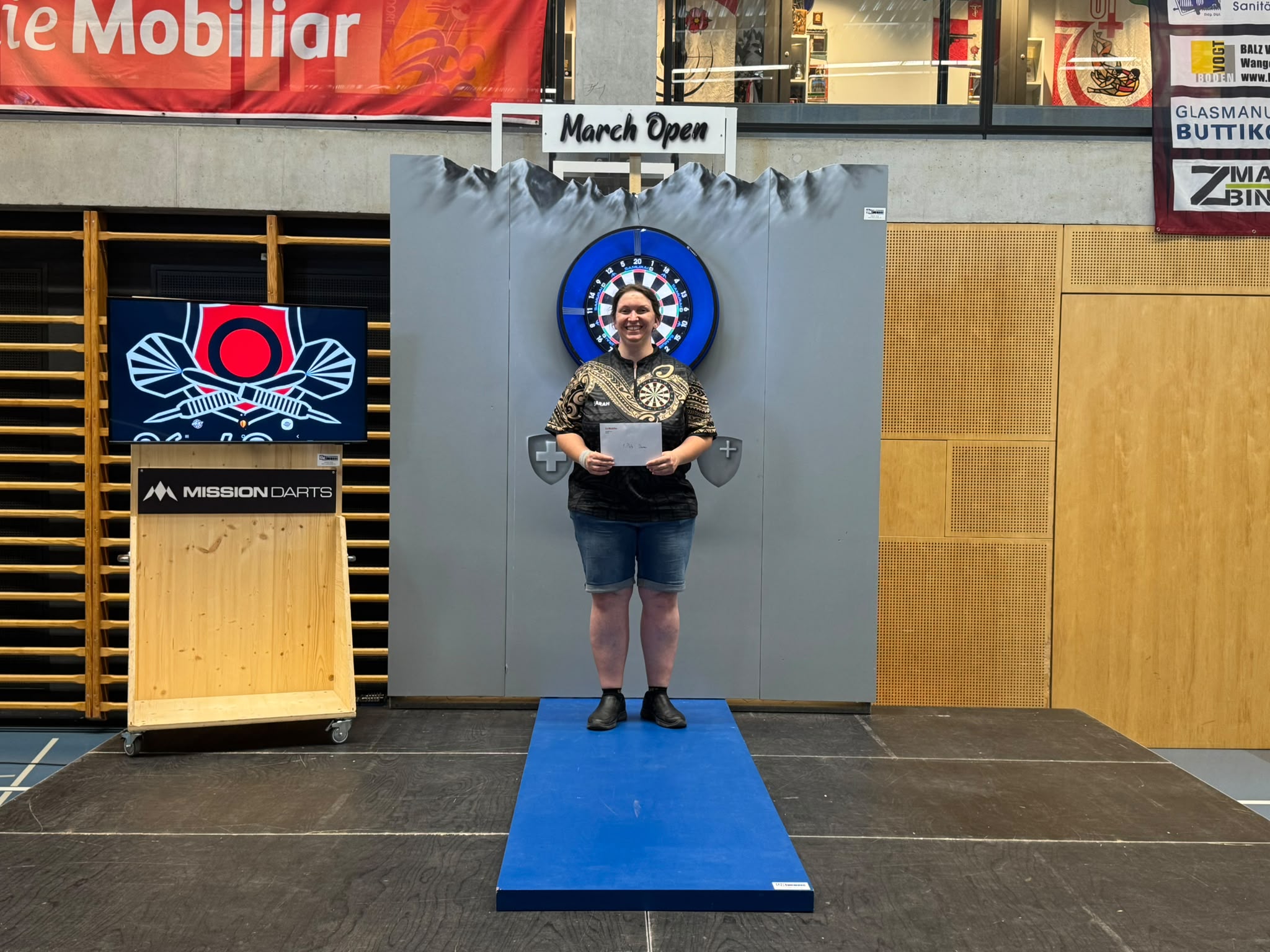 March Open 2026 - Siegerin Damen: Sarah Bartlomé